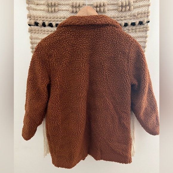 Cotton On Kids Teddy Coat - Rich Brown - Picture 10 of 10